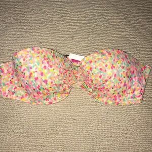 bandeau bathing suit top